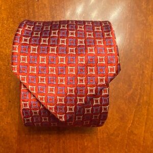 Tie Silk Robert Talbott Red